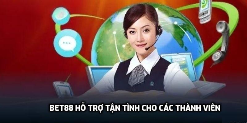 Sự hỗ trợ tận tình của sân chơi đối với thành viên